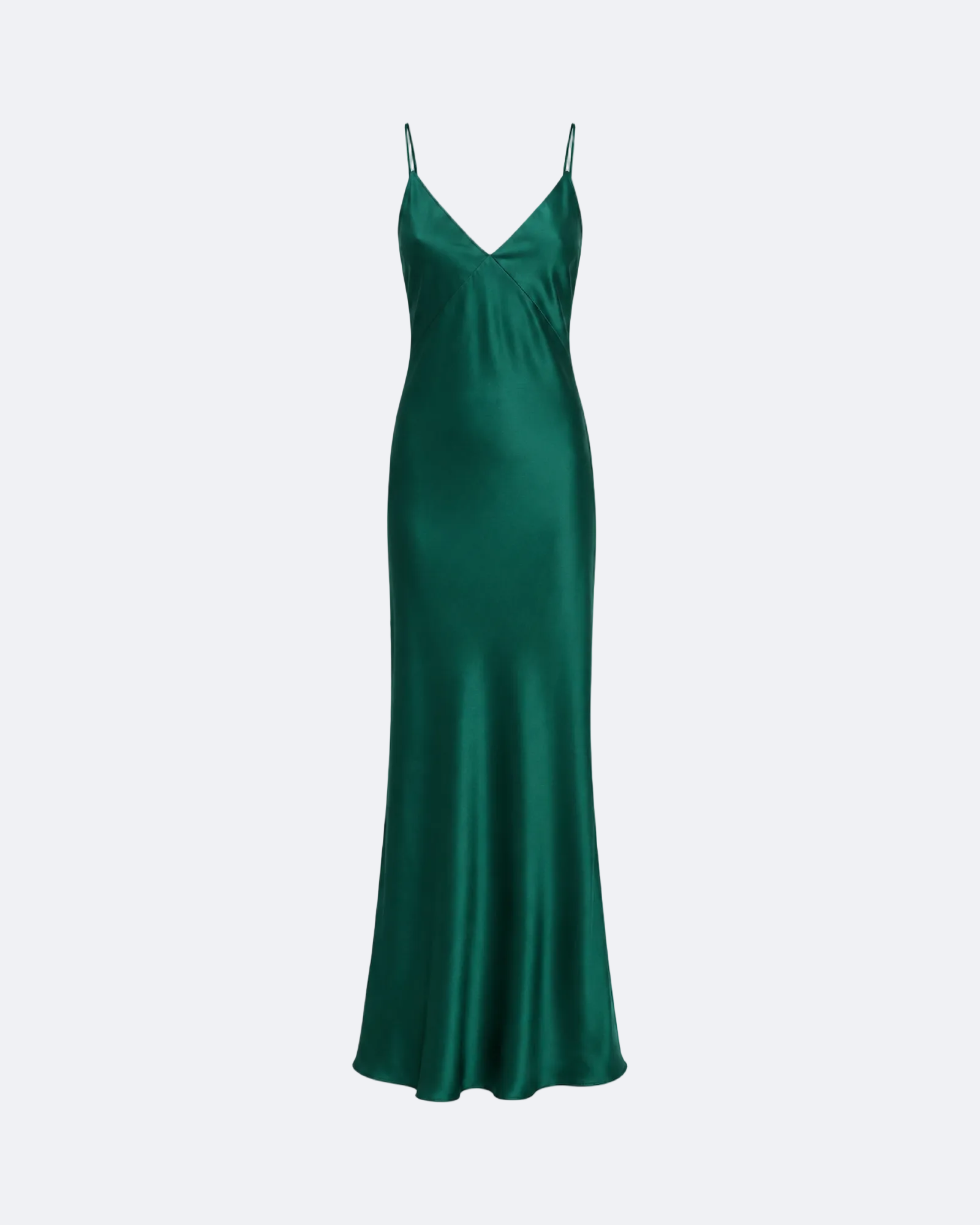 jade green silk dress Jade Green Silk Linen Midi Dress with Straps MANU