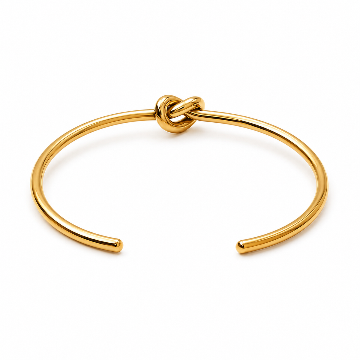 Knot Bangle Marina Blanche