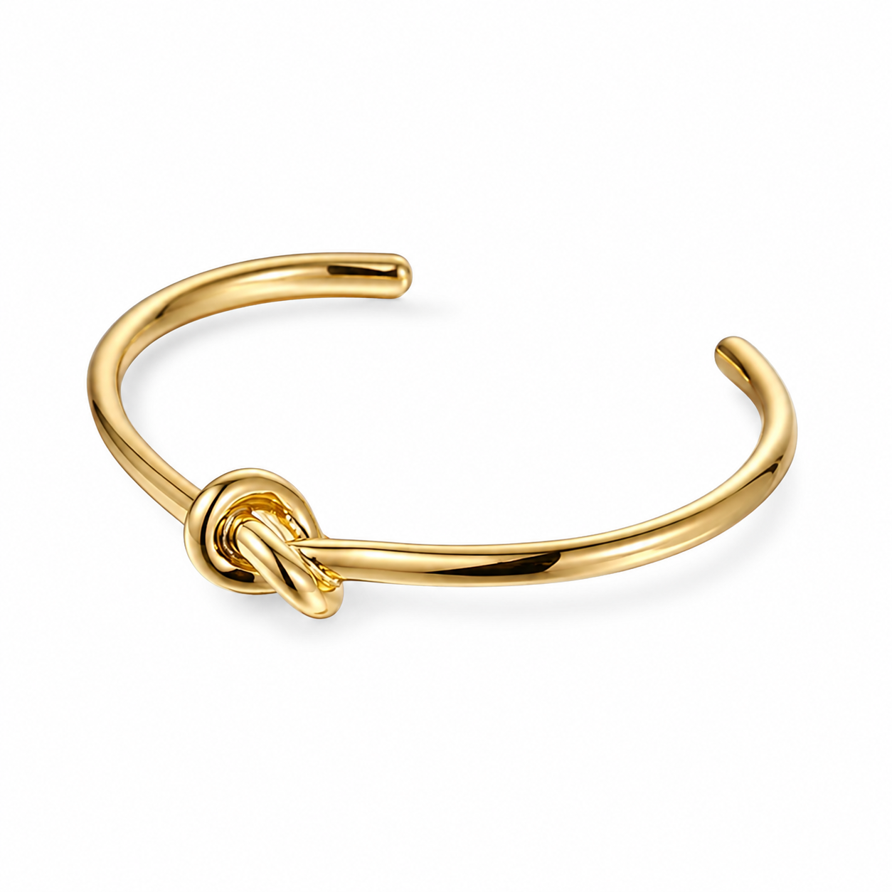 Knot Bangle Marina Blanche