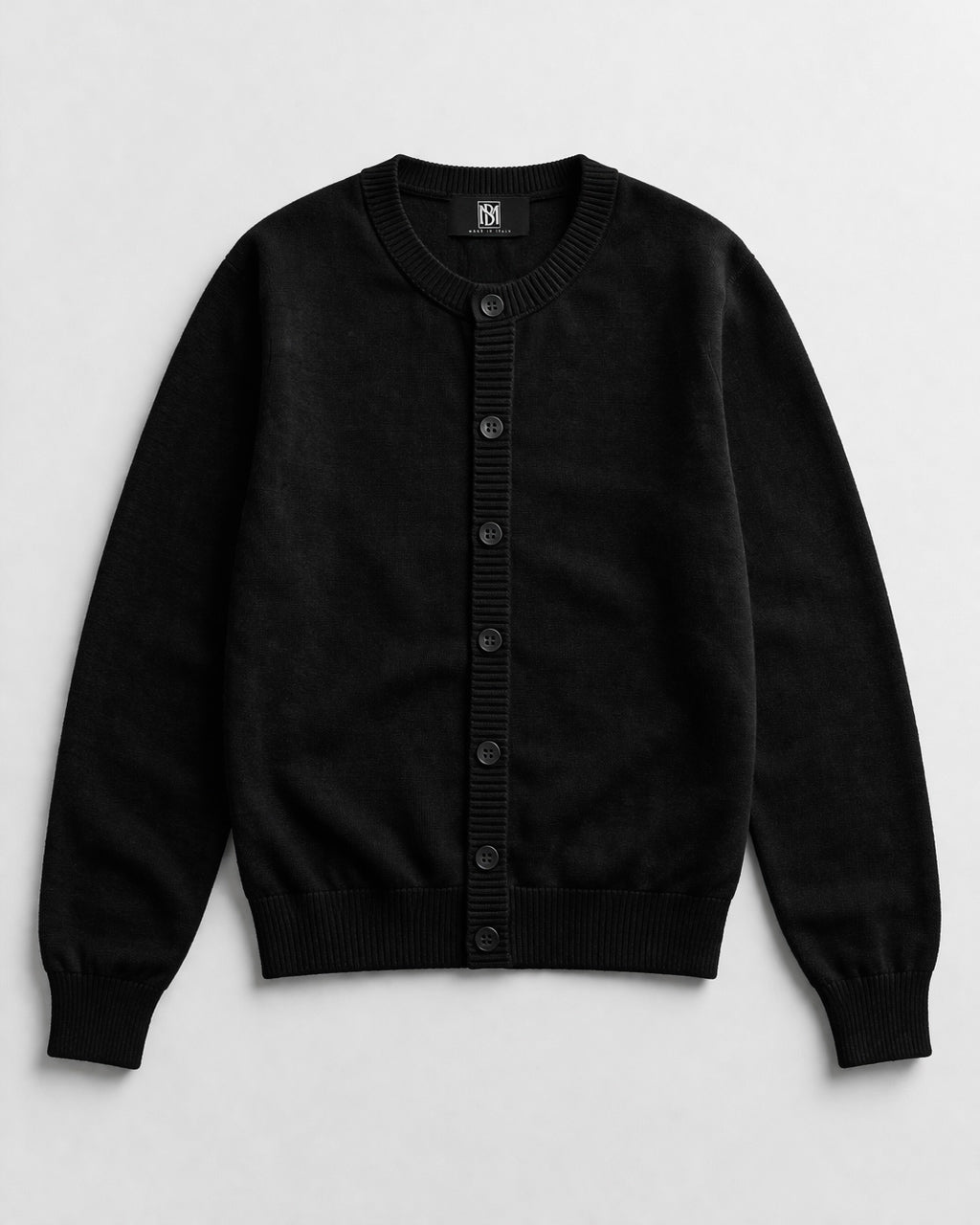 Cotton Knit Cardigan Marina Blanche