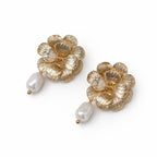 Là fleur d’Amour Earrings Marina Blanche