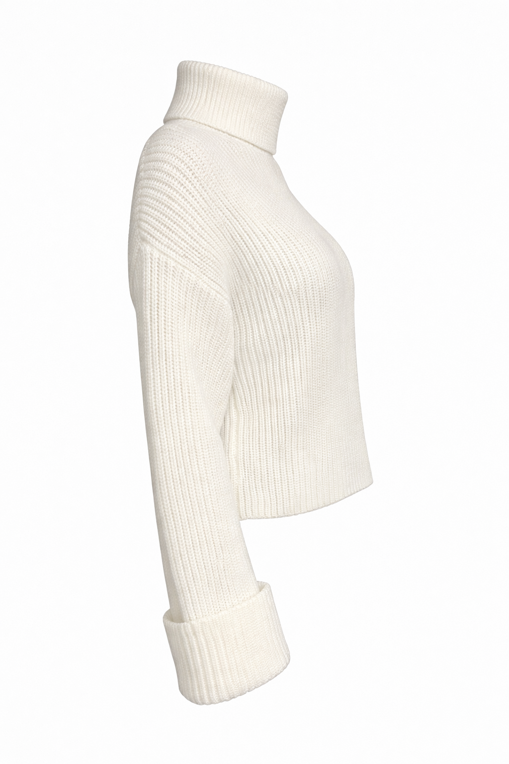 Yvette High-Neck Merino Knit