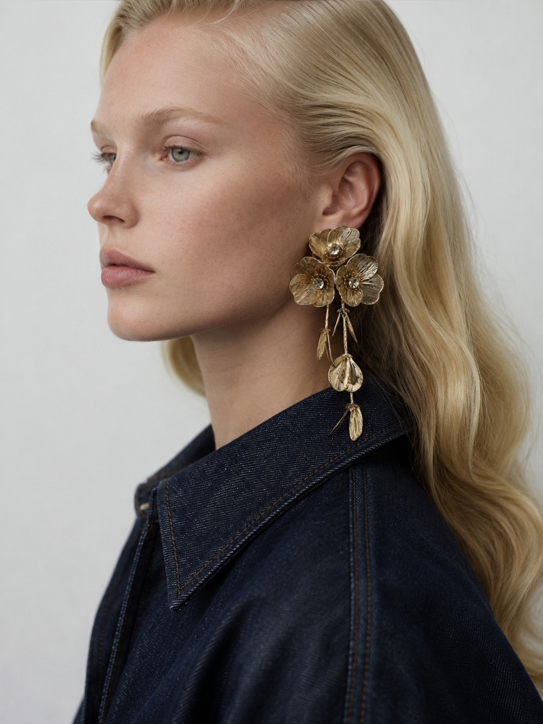 Earring Marina Blanche