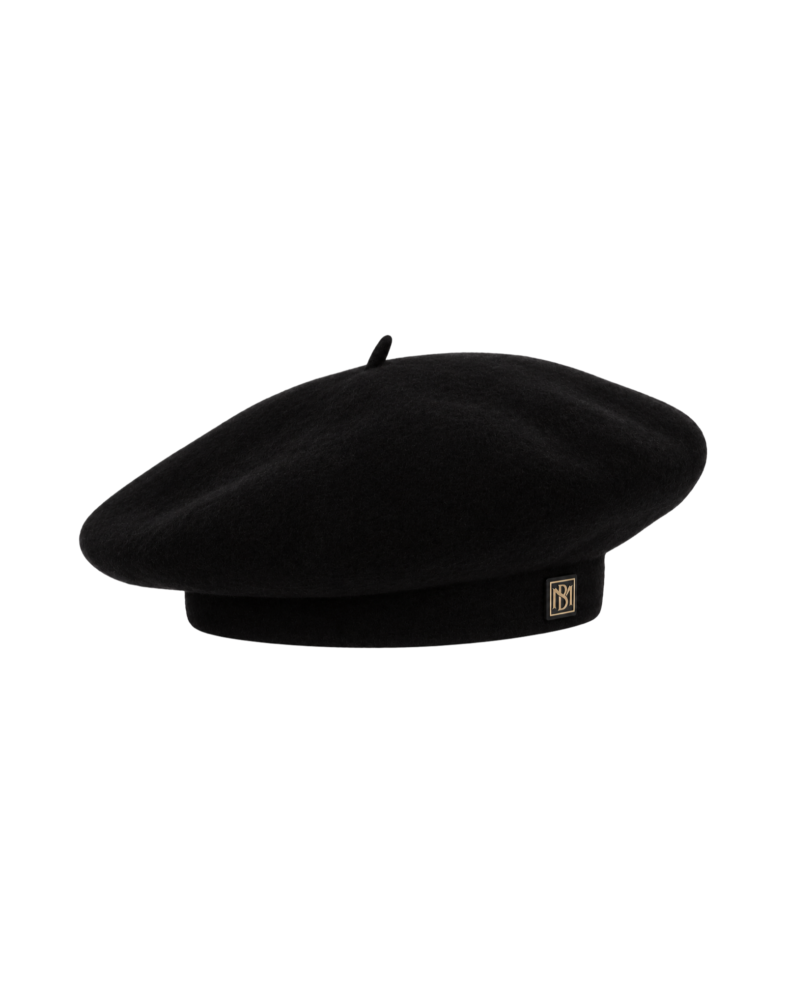 Beret in Wool Marina Blanche