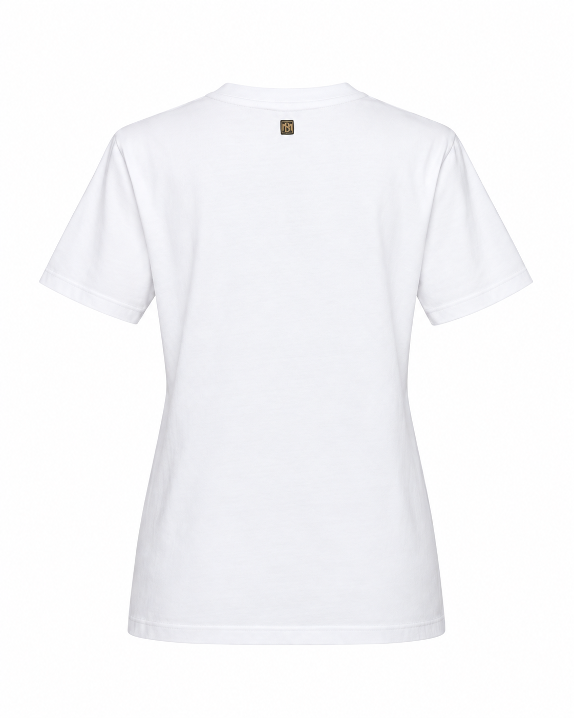 Classic T-Shirt in Cotton Marina Blanche