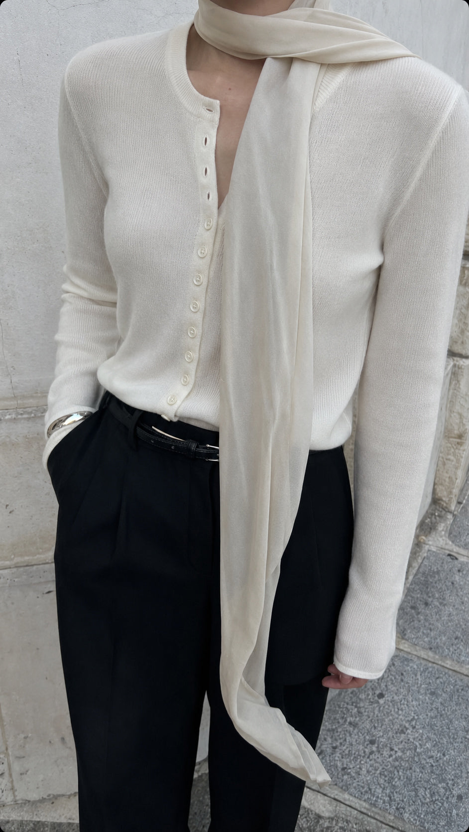 Wool Marina Blanche