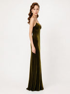 Velvet dress Marina Blanche