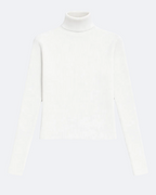 Colette Casein Rib High-Neck Marina Blanche