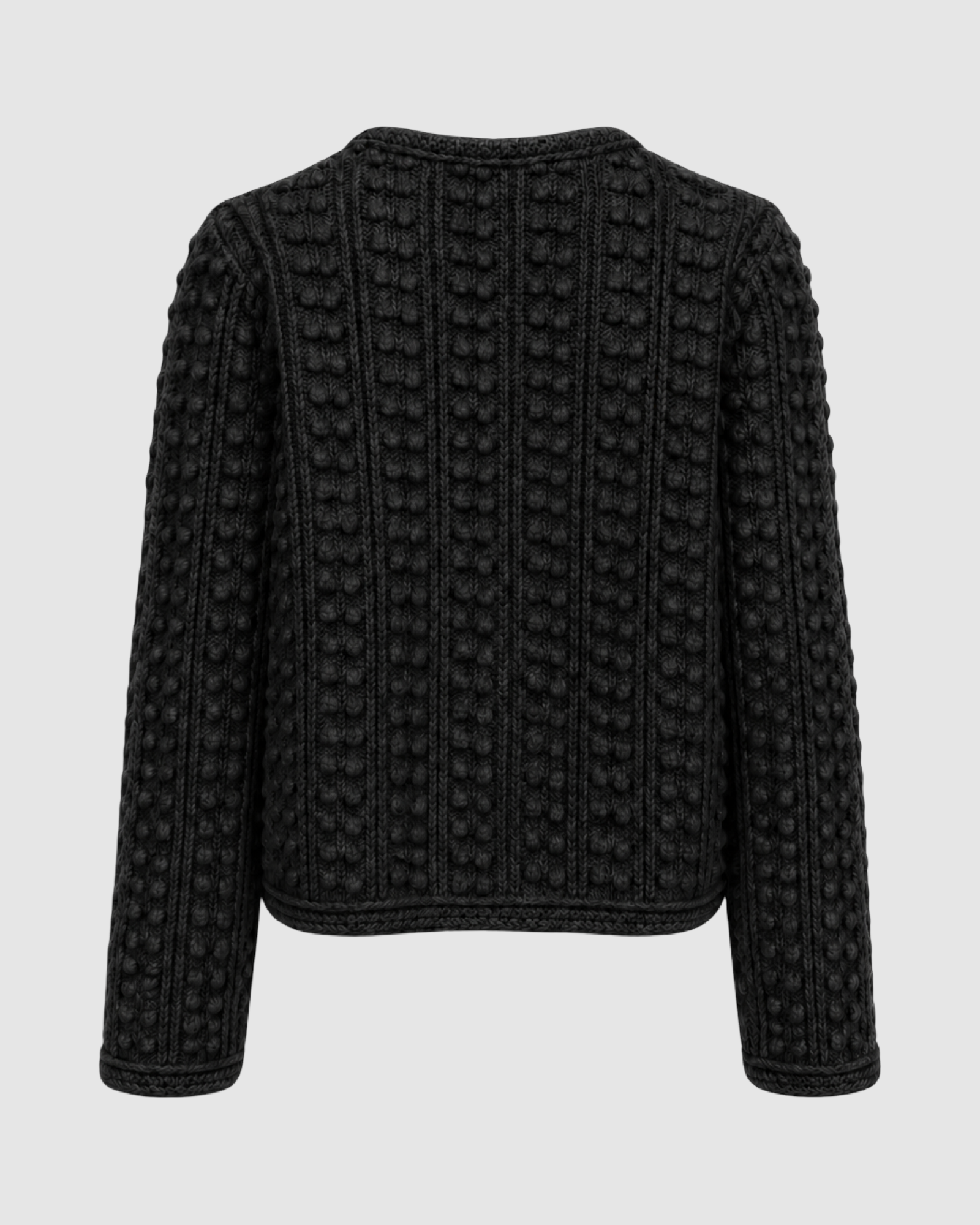 Jacket in Cashmere and Silk Marina Blanche