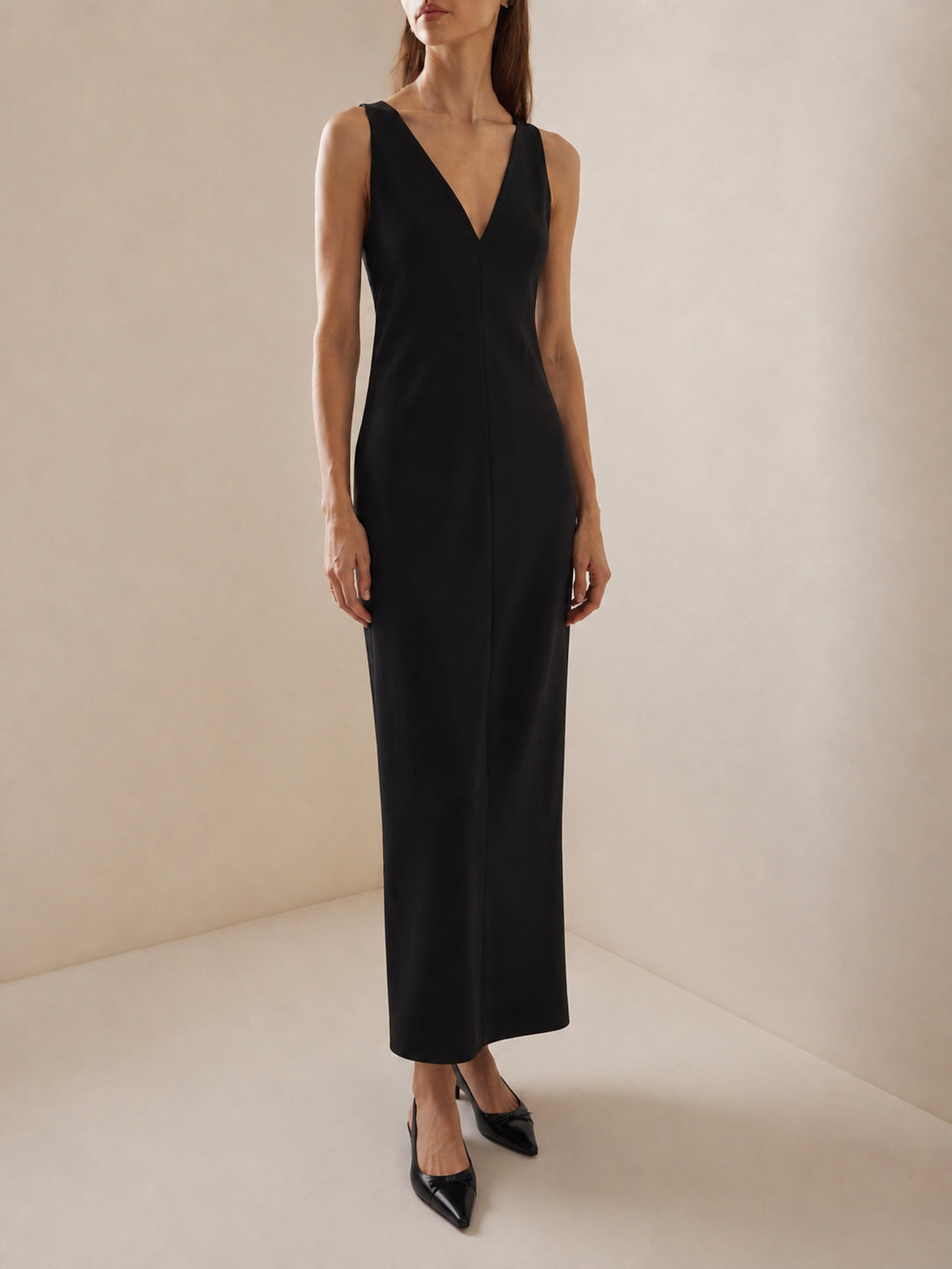 Dress Wool and viscose Marina Blanche