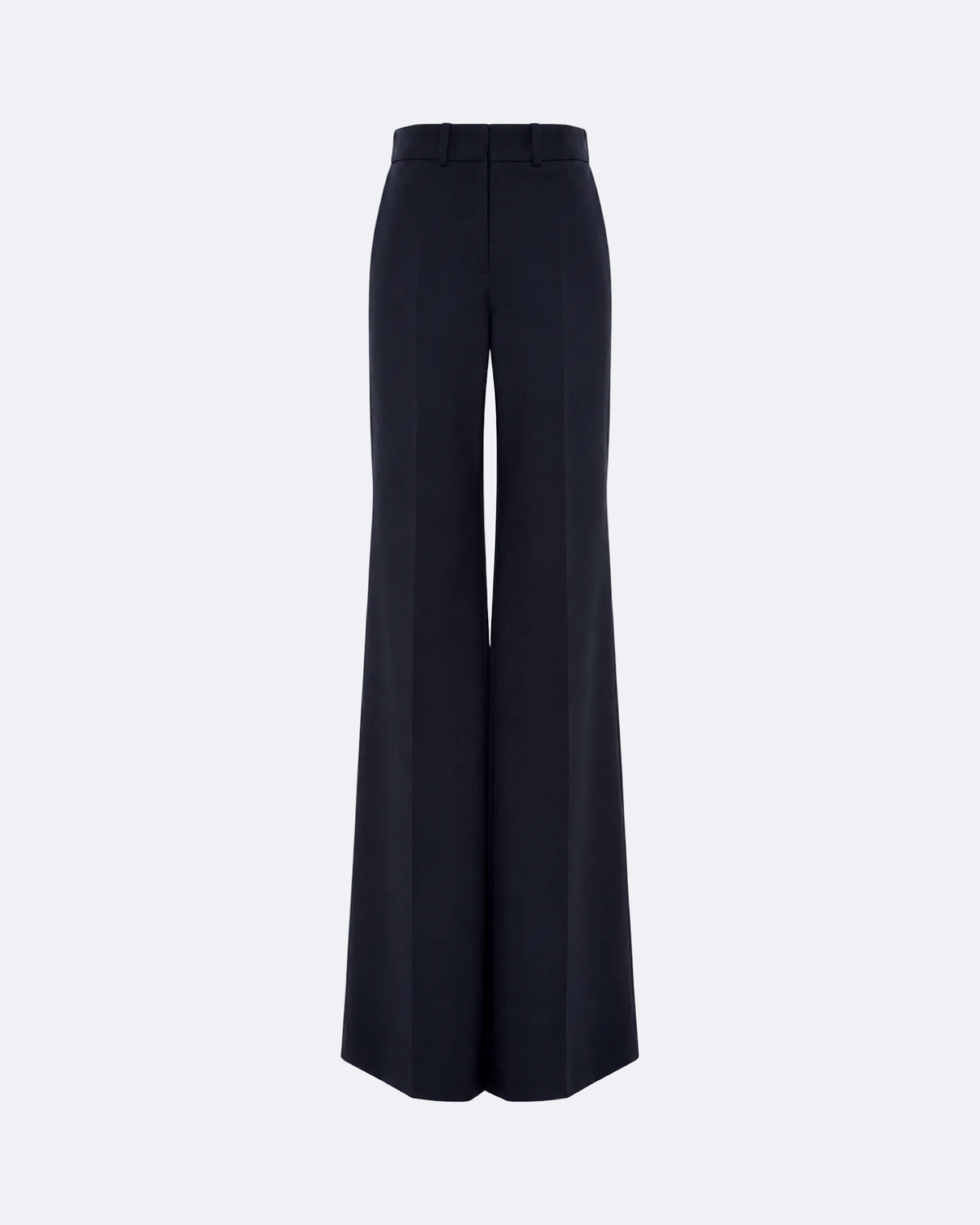 Wide-Leg Tailored Trousers Marina Blanche