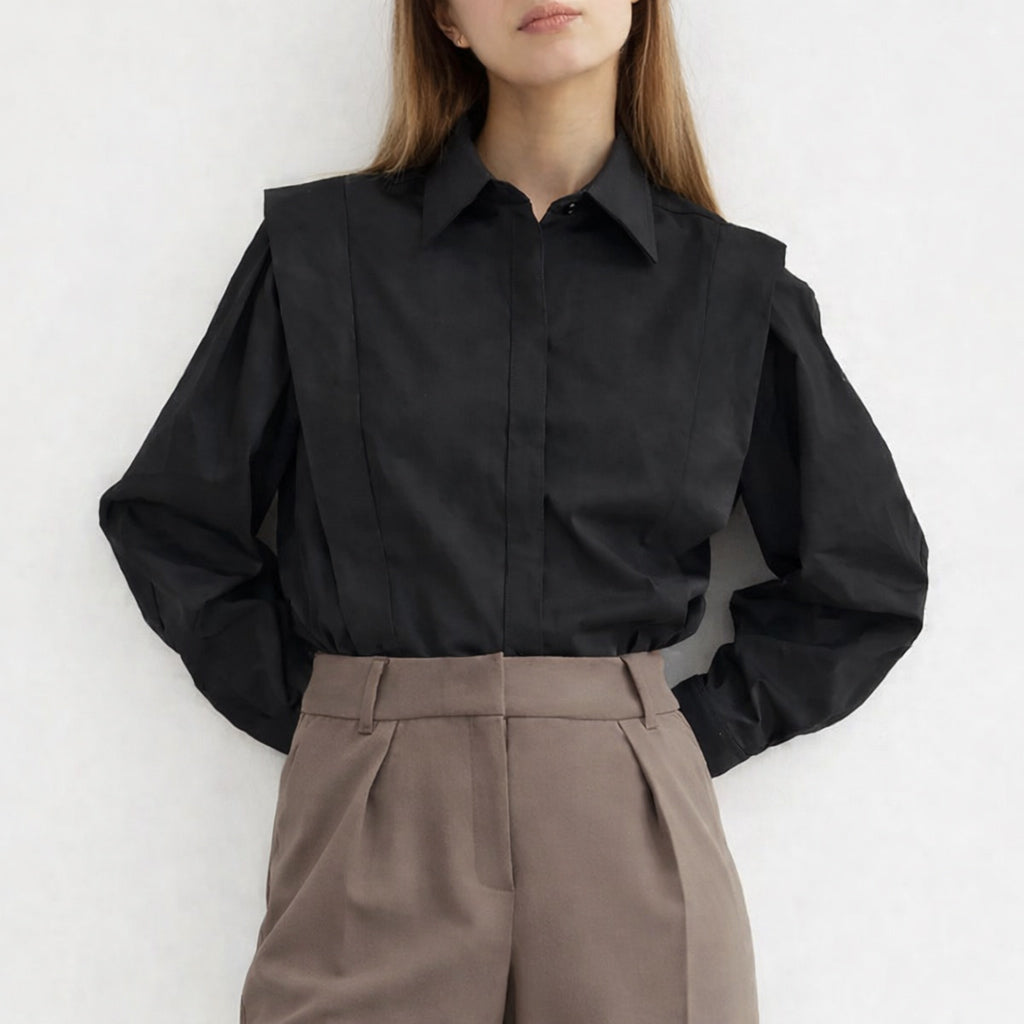 Montaigne Shirt Marina Blanche