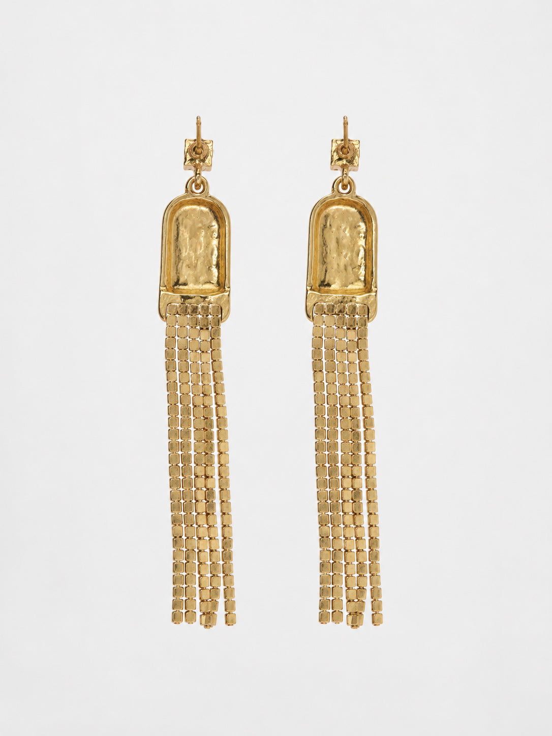 Vintage Rouge Cascade Earrings Marina Blanche