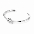 Knot Bangle Marina Blanche