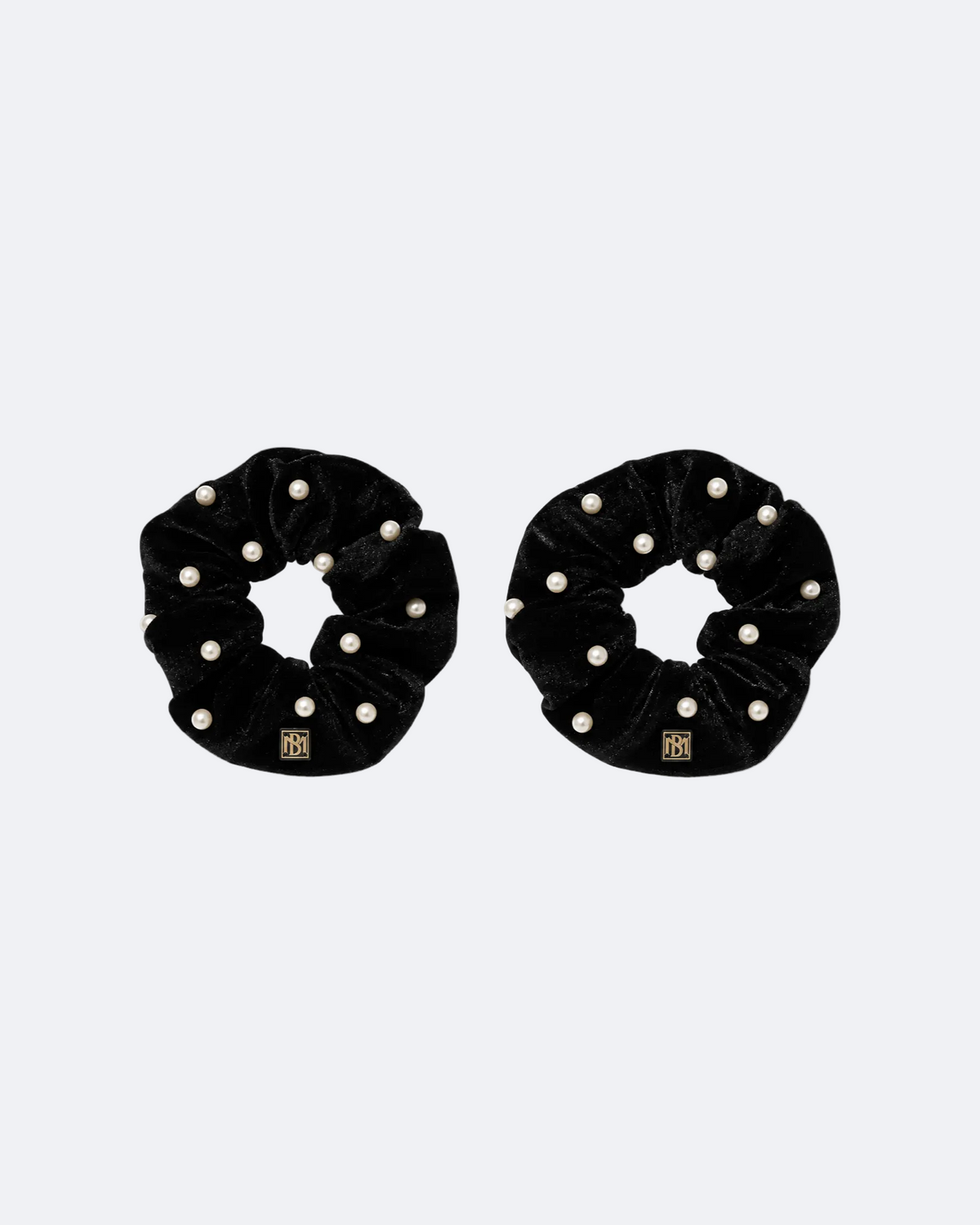 Scrunchie medium Marina Blanche