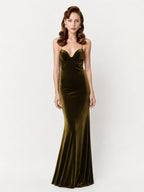 Velvet dress Marina Blanche