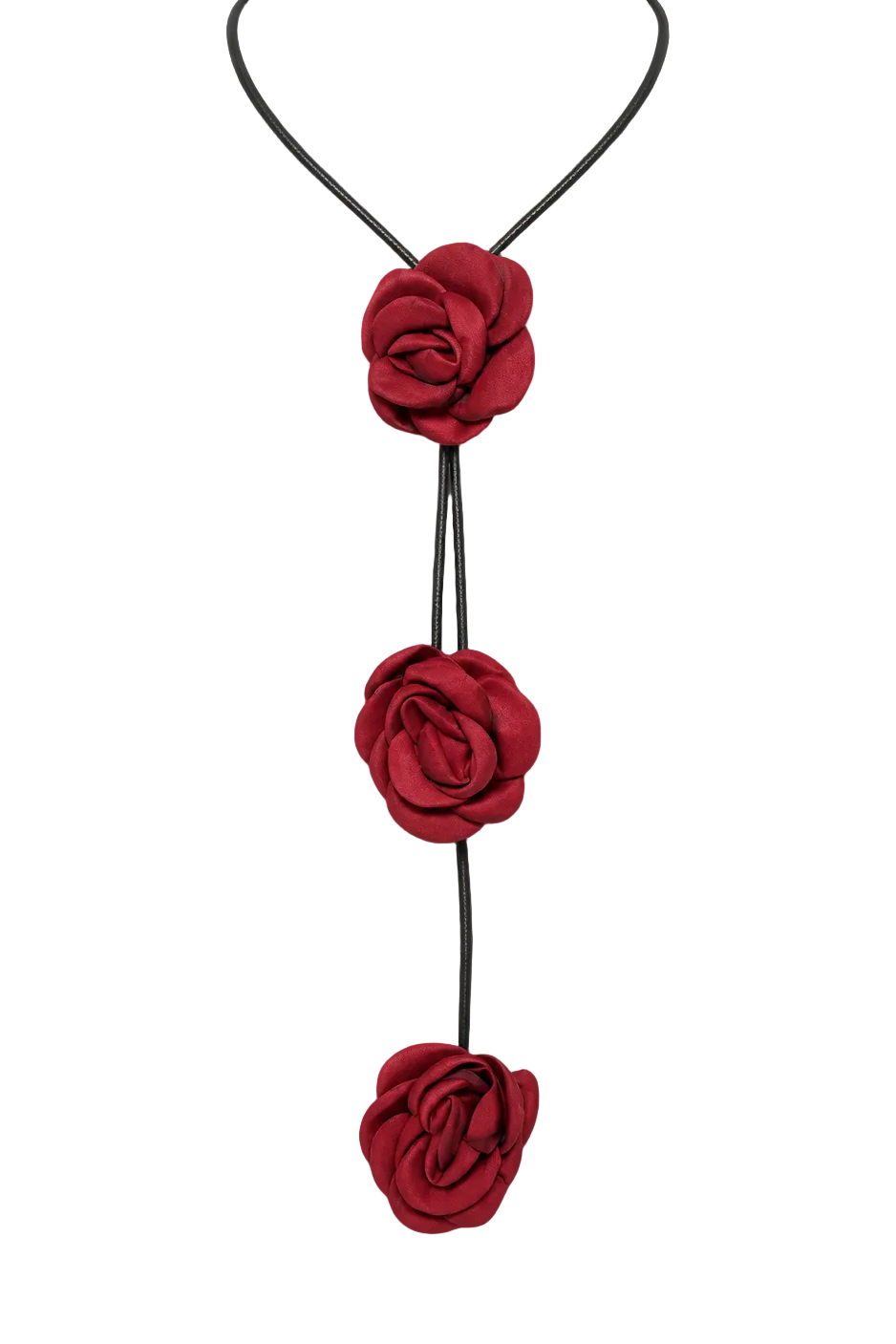 Rose Necklace Marina Blanche