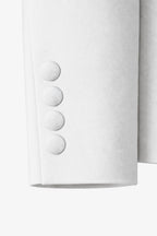 Scarf-Detail Tailored Blazer