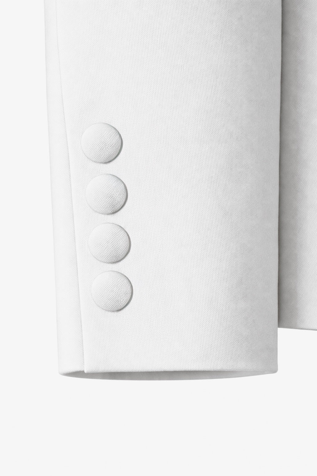 Scarf-Detail Tailored Blazer