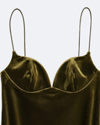 Velvet dress Marina Blanche