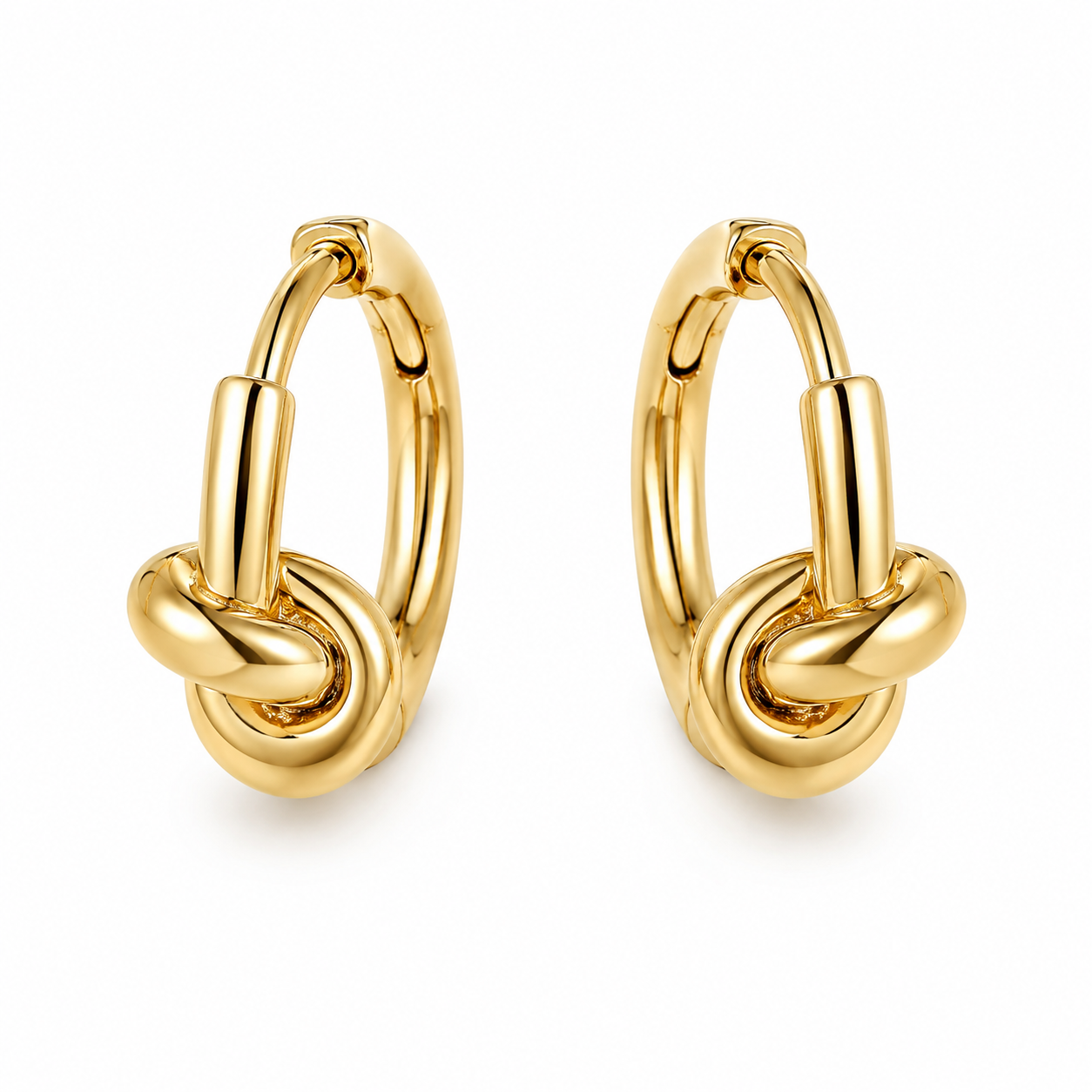Knot Earrings Marina Blanche