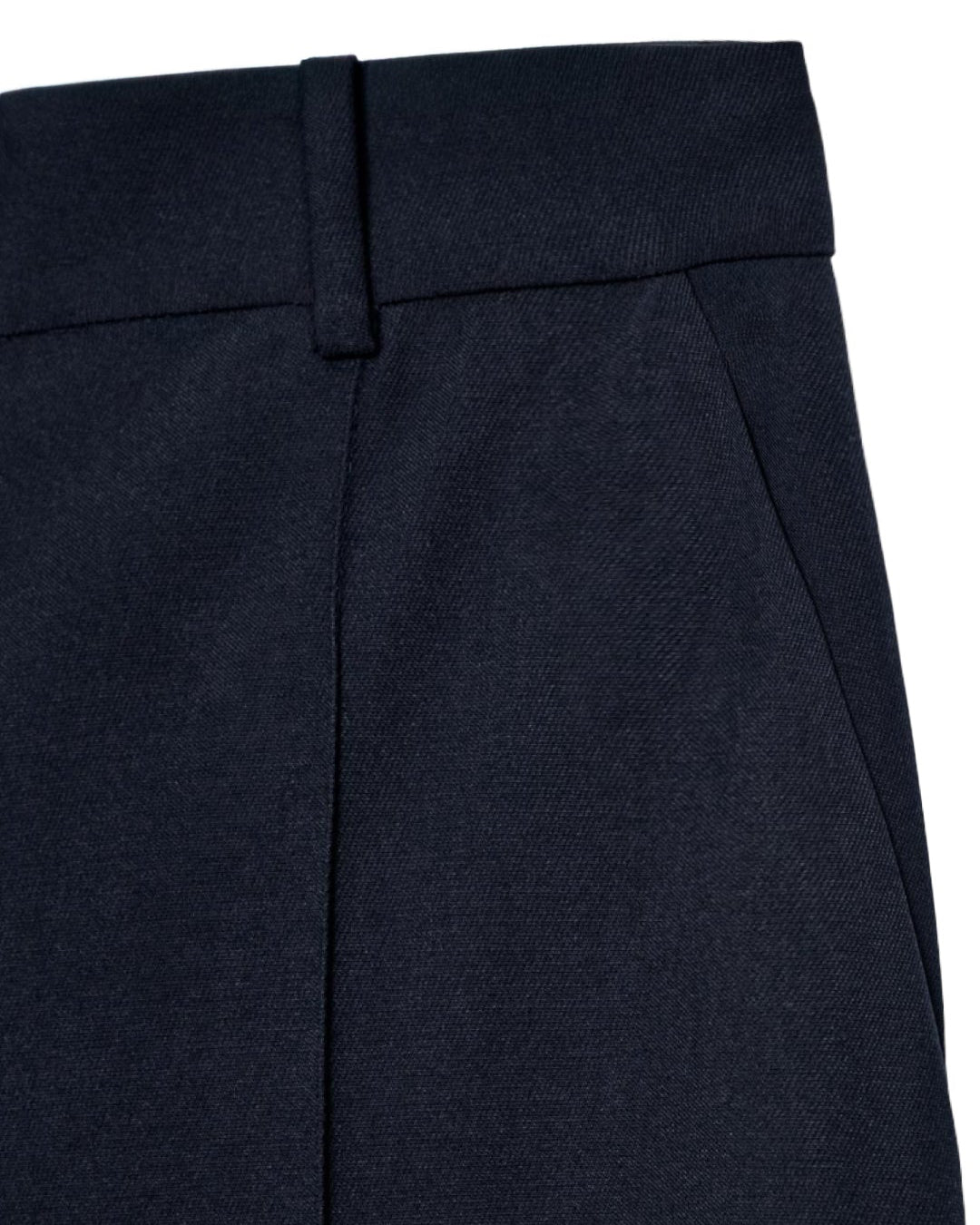 Wide-Leg Tailored Trousers Marina Blanche