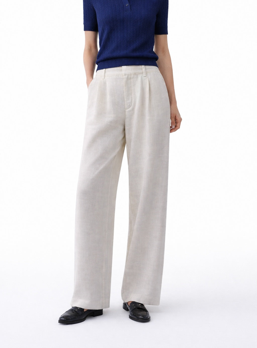Riviera Pant Marina Blanche