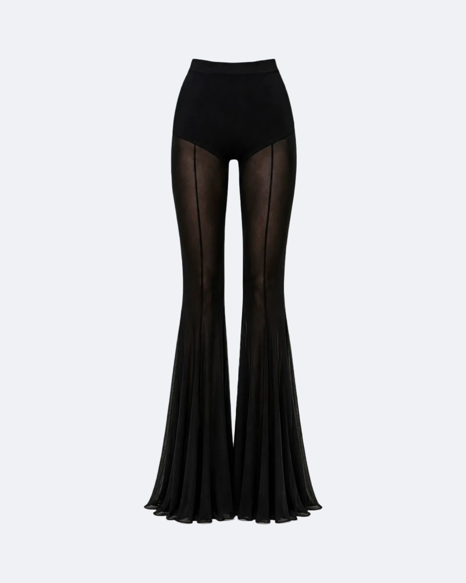 Trousers in Mesh Marina Blanche