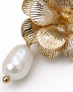 Là fleur d’Amour Earrings Marina Blanche