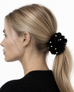 Scrunchie medium Marina Blanche