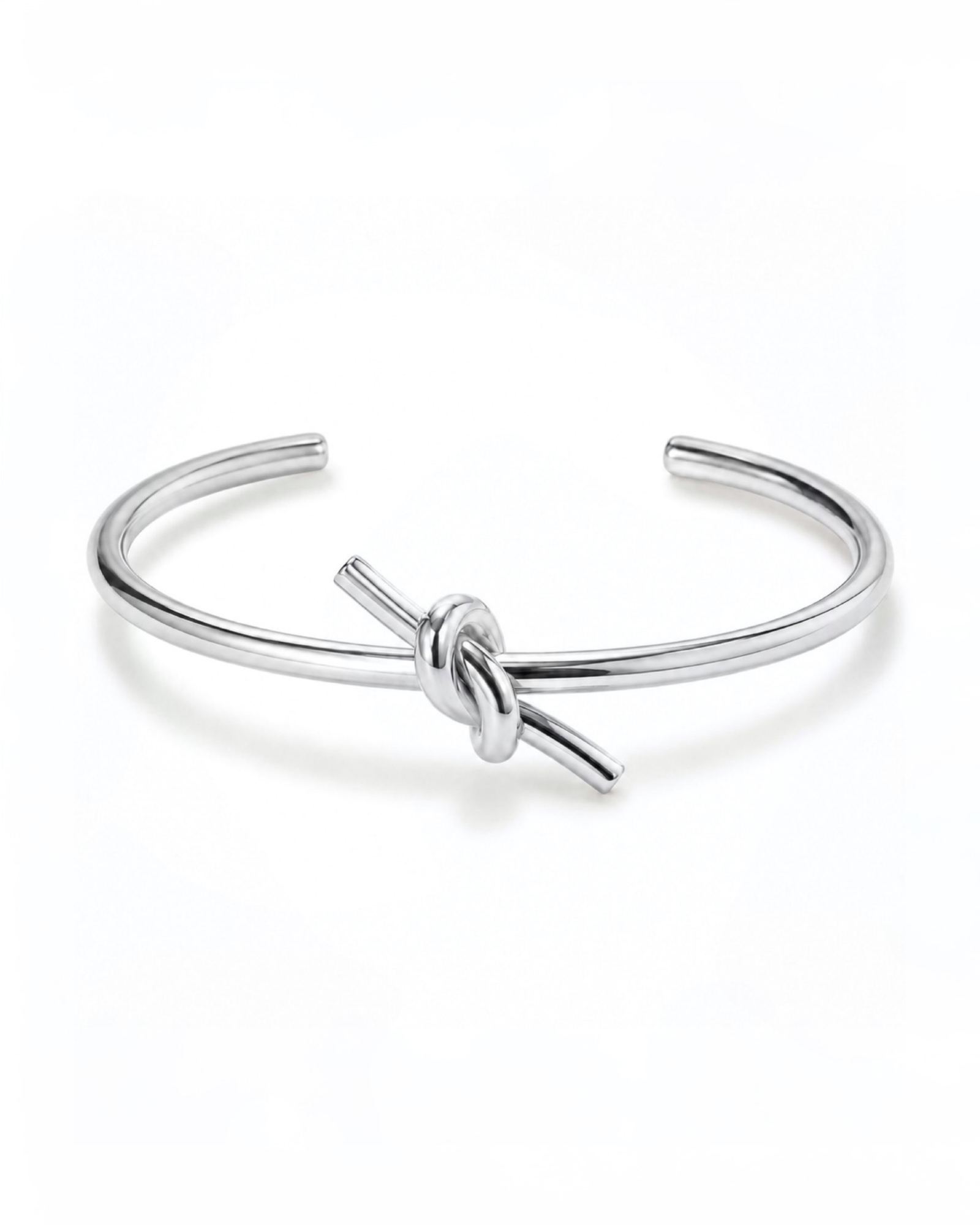 Tie Knot Bangle Marina Blanche