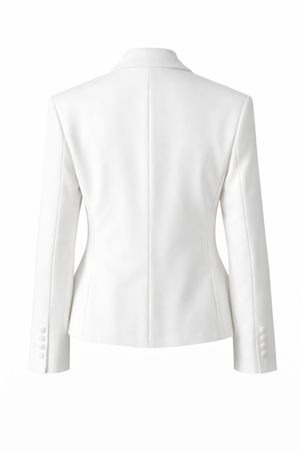 Scarf-Detail Tailored Blazer