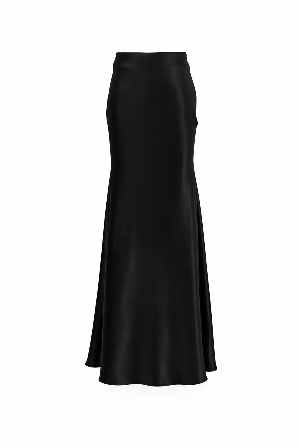 Luisa Satin Maxi Skirt