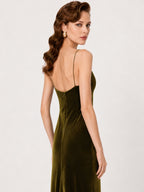 Velvet dress Marina Blanche