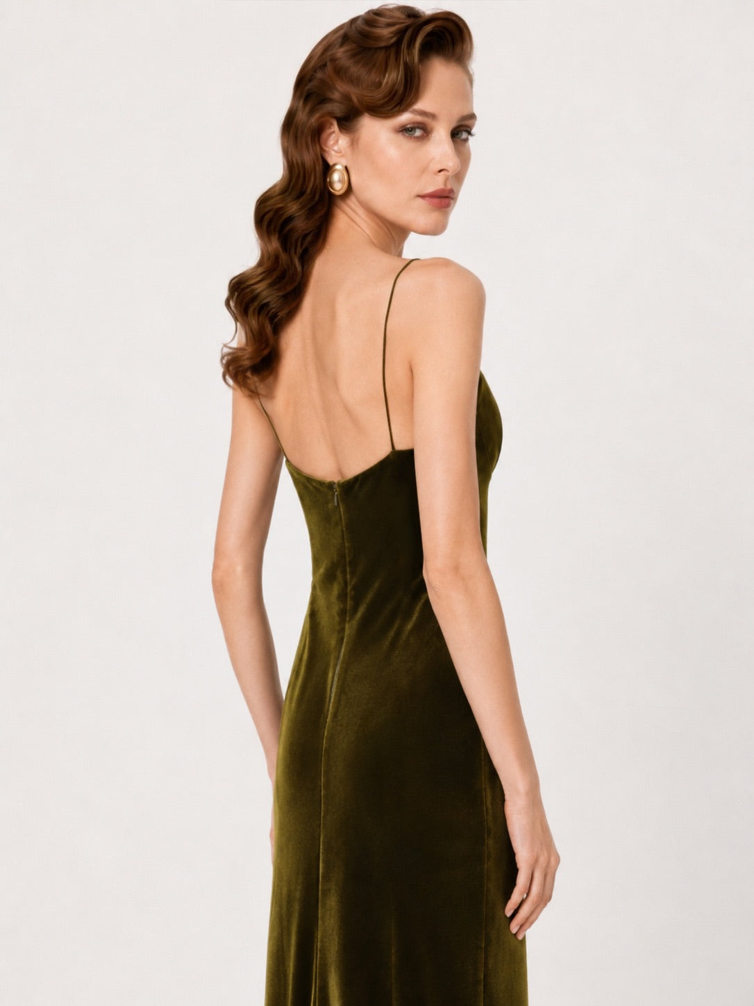 Velvet dress Marina Blanche