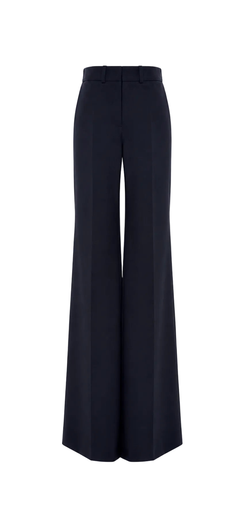 Wide-Leg Tailored Trousers Marina Blanche