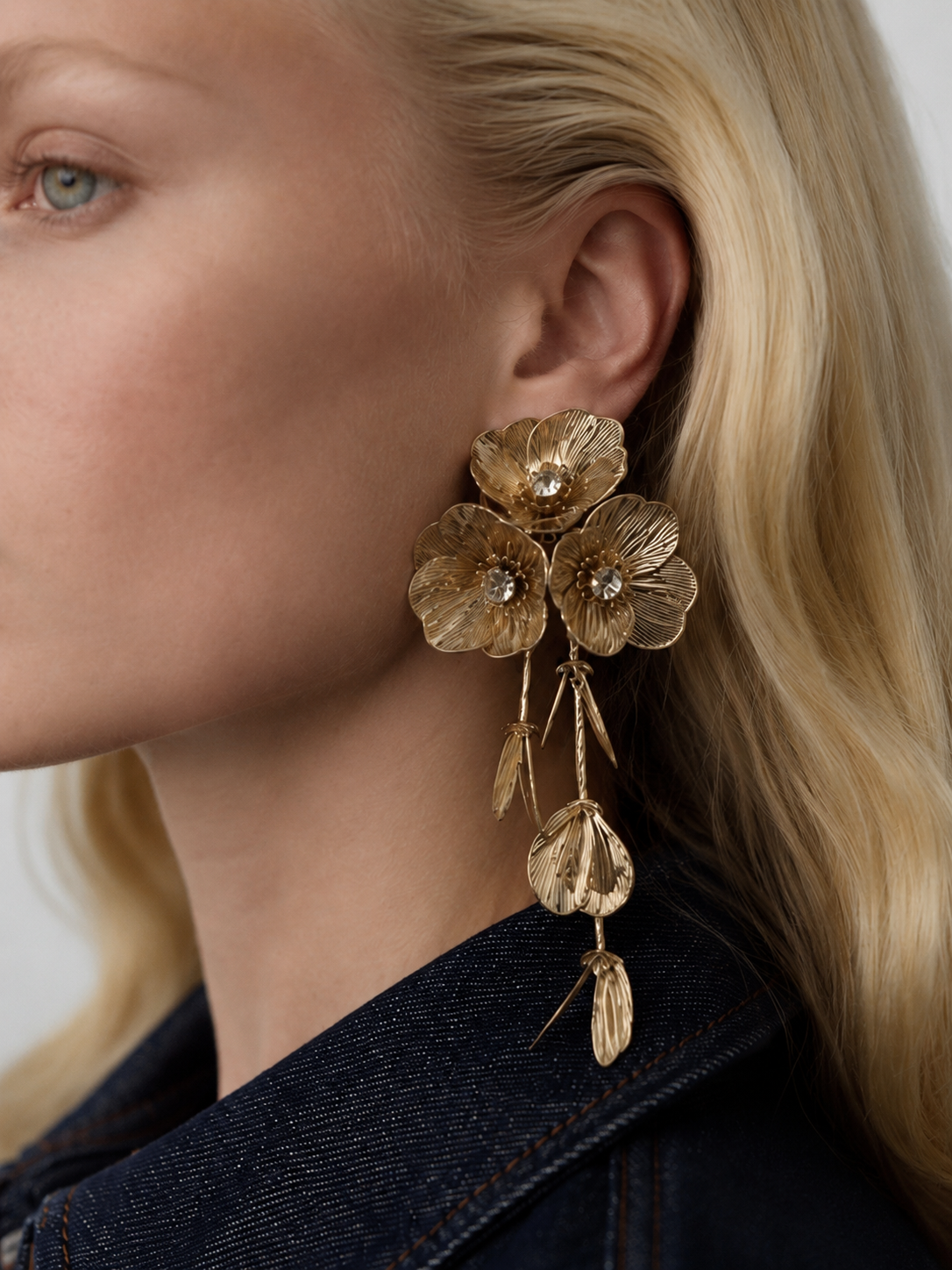 Earring Marina Blanche