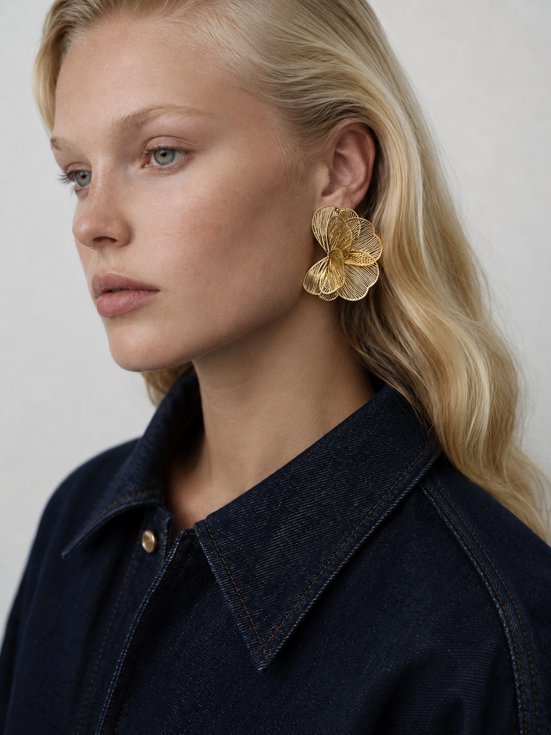 Earring Marina Blanche