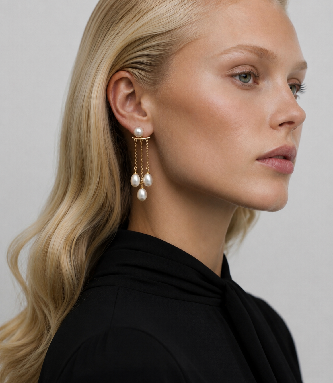 Earring Marina Blanche