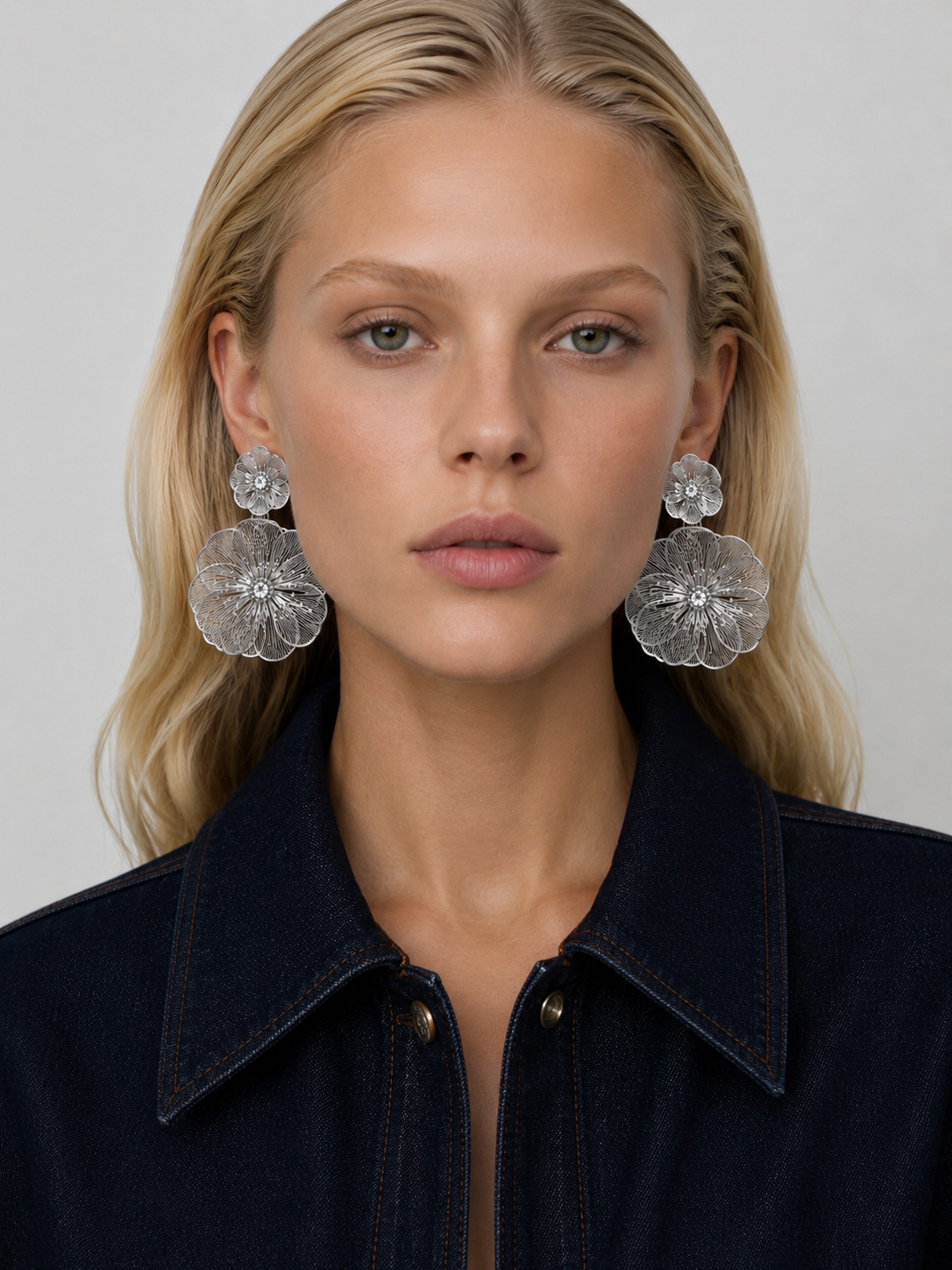Earring Marina Blanche