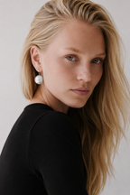 Tiffany Pearl Drop Grand Earring Marina Blanche