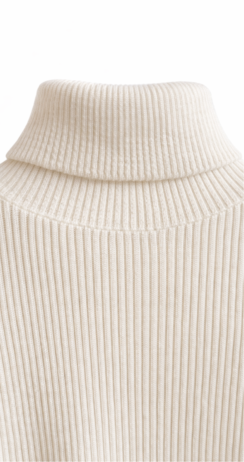 Colette Casein Rib High-Neck