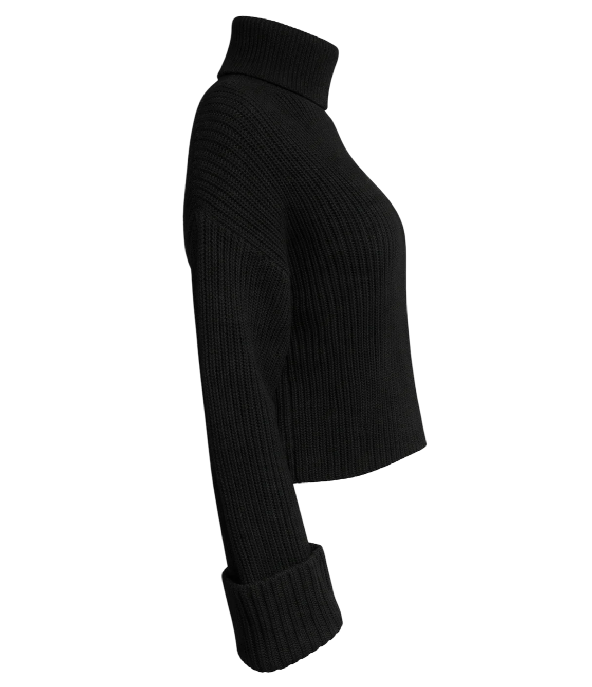 Yvette High-Neck Merino Knit