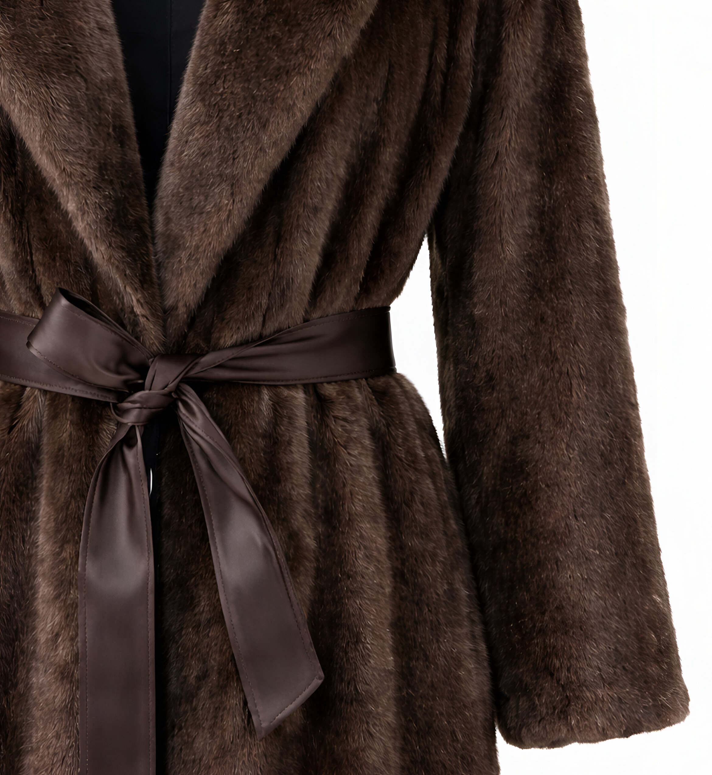Faux Mink Coat