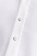 Silk Shirt with Ruffle