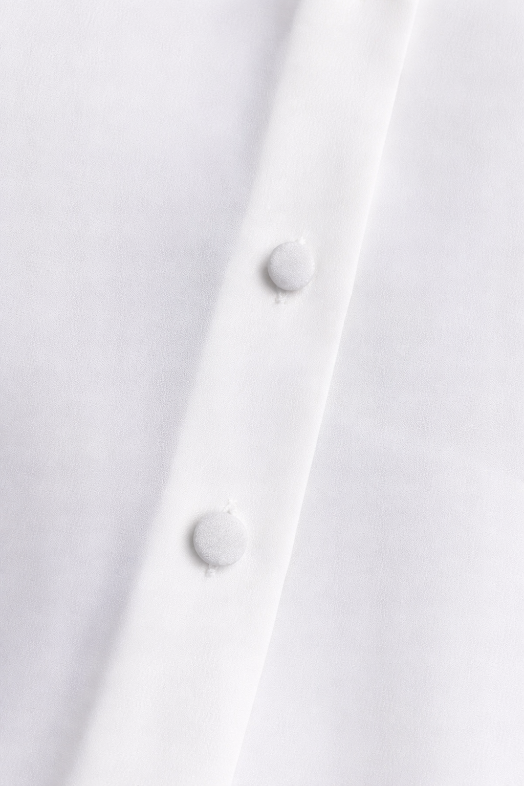 Silk Shirt with Ruffle