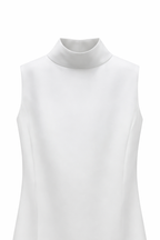 Asymmetric Silk Blend Dress