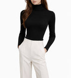 Colette Casein Rib High-Neck