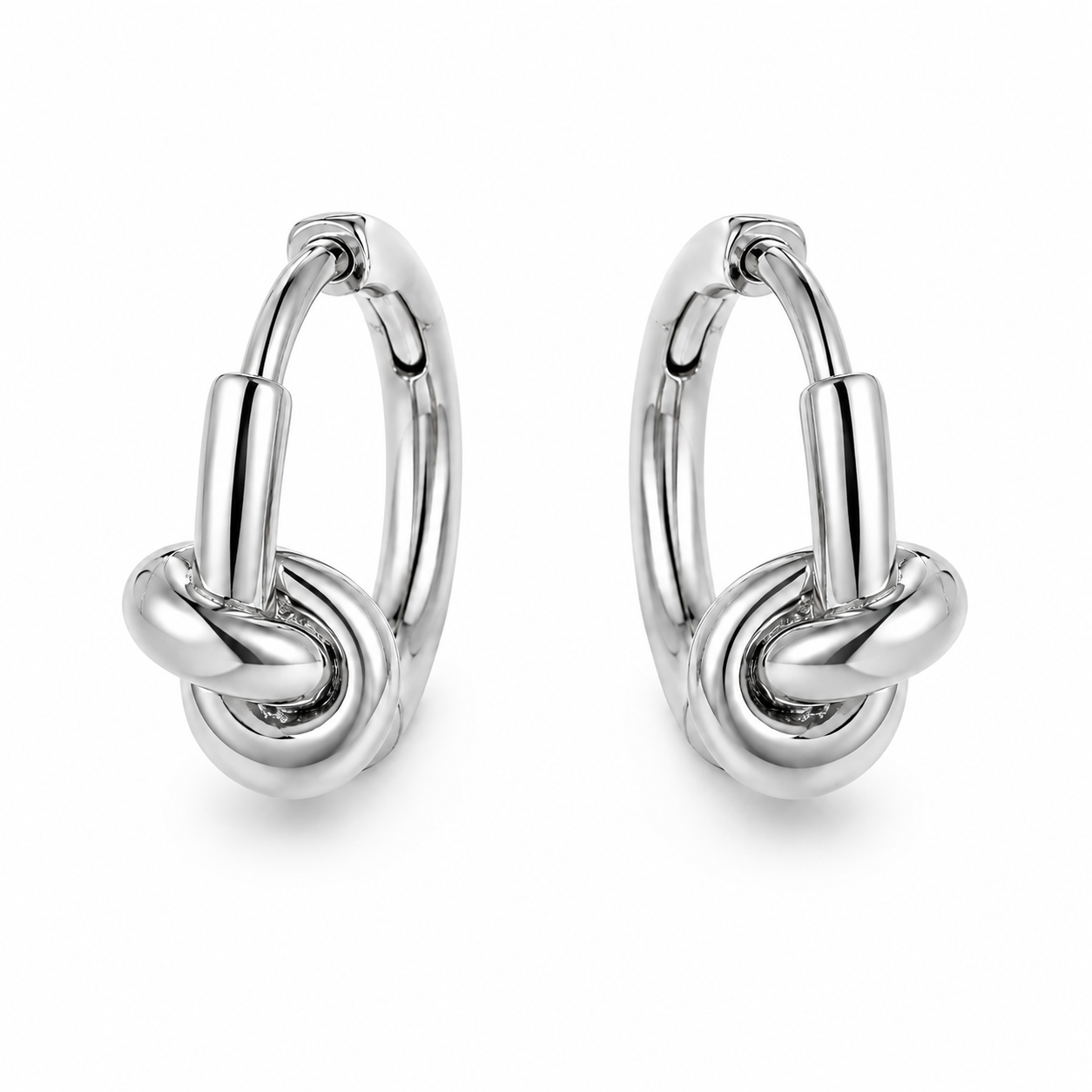 Knot Earrings Marina Blanche
