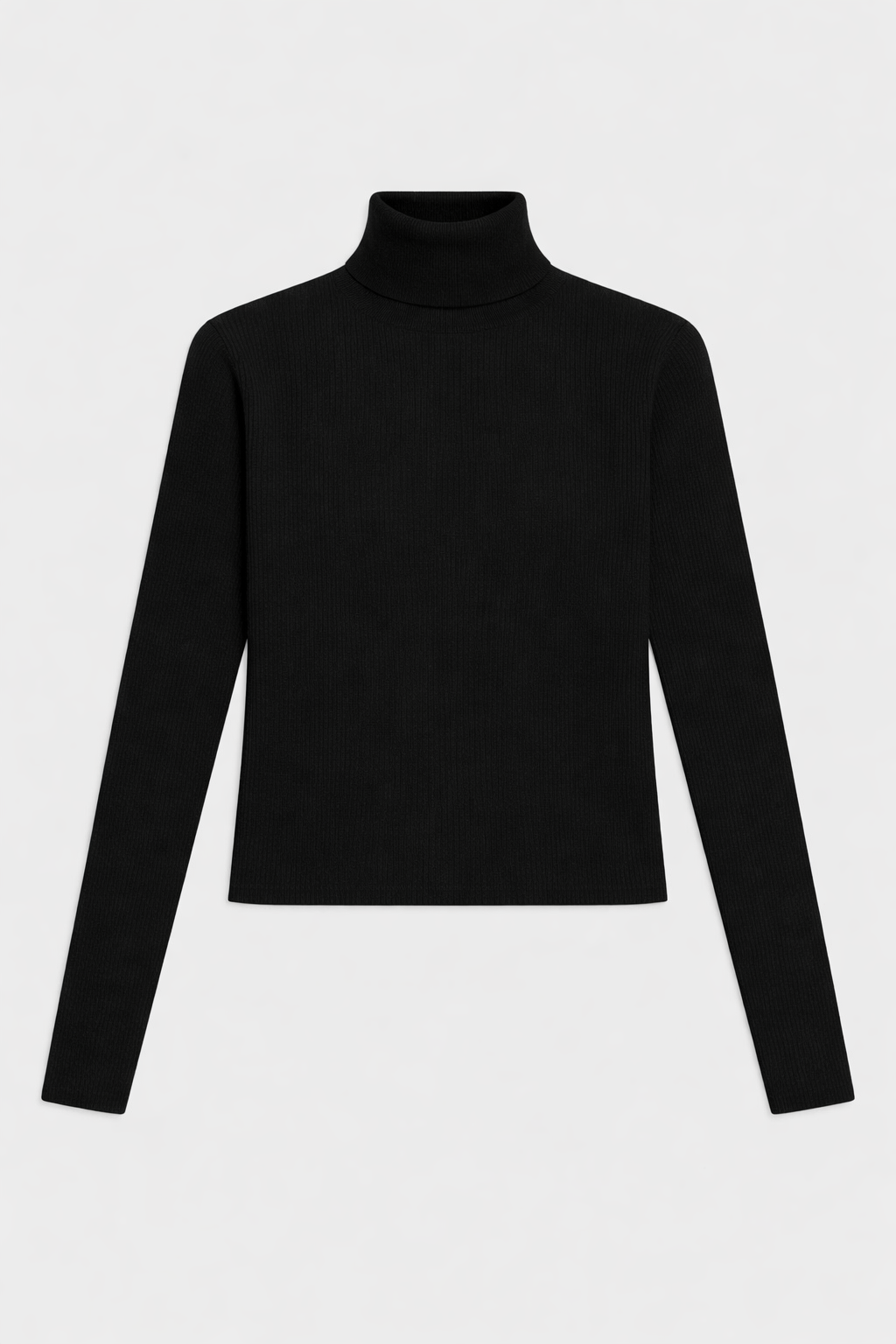 Colette Casein Rib High-Neck Marina Blanche